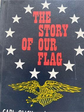 USA America Story of Our Flag Book Red White and Blue PATRIOTIC American Eagle